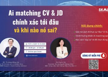 Workshop AI Match CV và JD – SKALE HR Tech chia sẻ cách AI đọc hiểu hồ sơ tuyển dụng